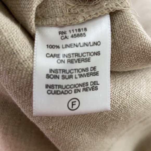 MICHAEL KORS NWOT LINEN BEADED NECK TUNIC SO MIAMI - Picture 9 of 9